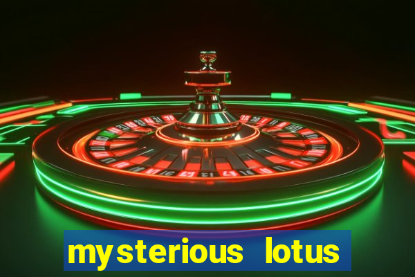 mysterious lotus casebook wei fansub